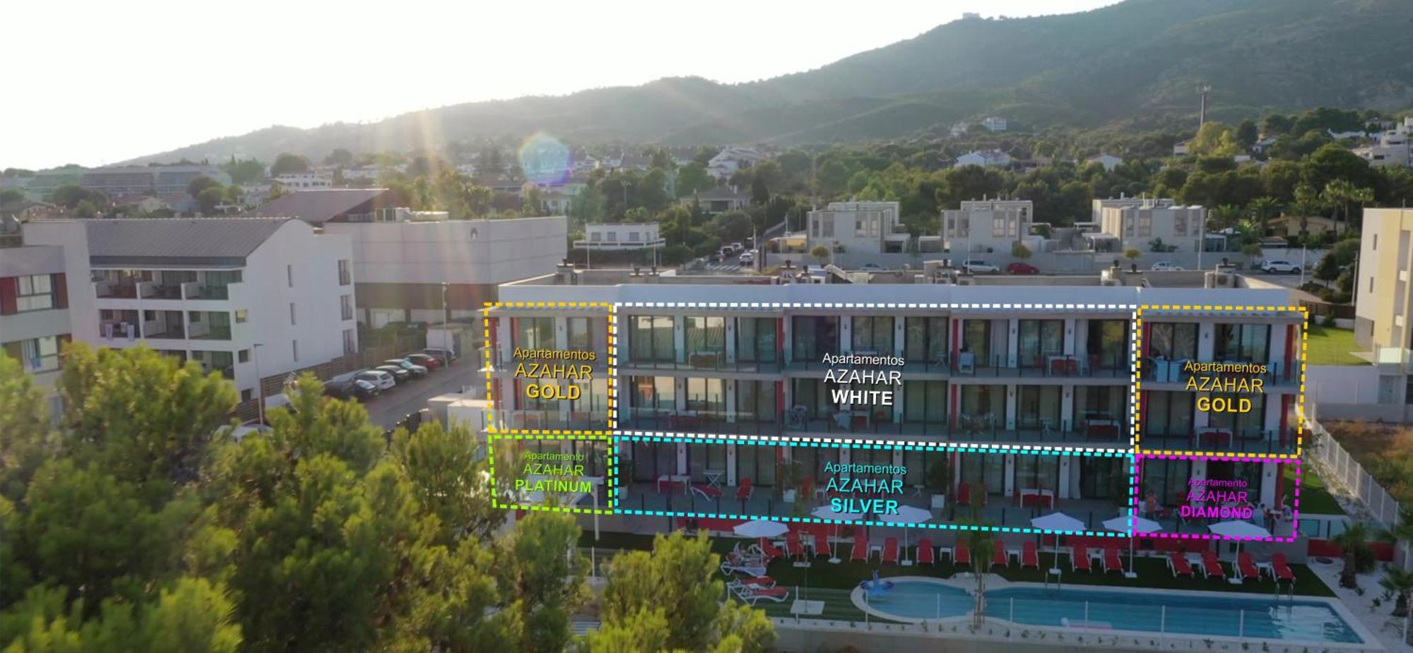 Azahar Beach Red Apartments & Spa Alcossebre Kültér fotó